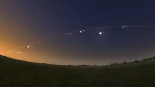 Desfile planetario: se podrán ver 5 planetas alineados en el cielo