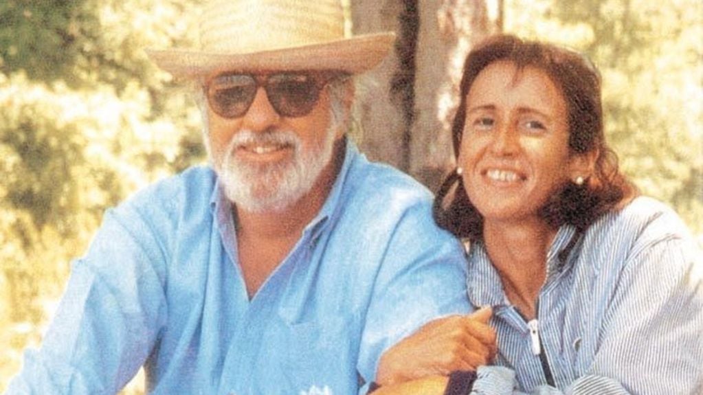 María Marta García Belsunce junto a su esposo, Carlos Carrascosa. Foto: Archivo / Los Andes