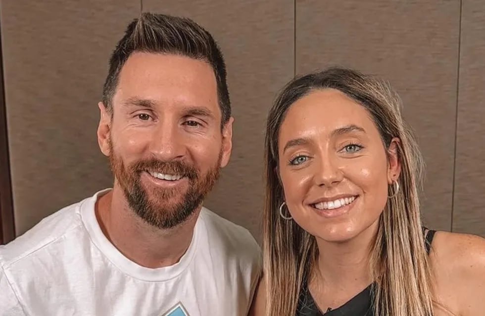 Messi y Sofi Martínez