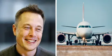 Elon Musk realiza vuelos privados a corta distancia en su jet privado