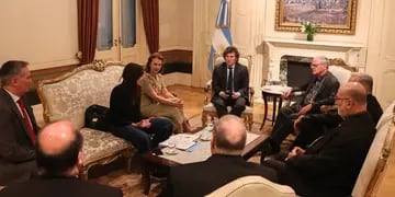 Obispos argentinos se reunieron con Milei y le manifestaron su preocupación por la situación económica