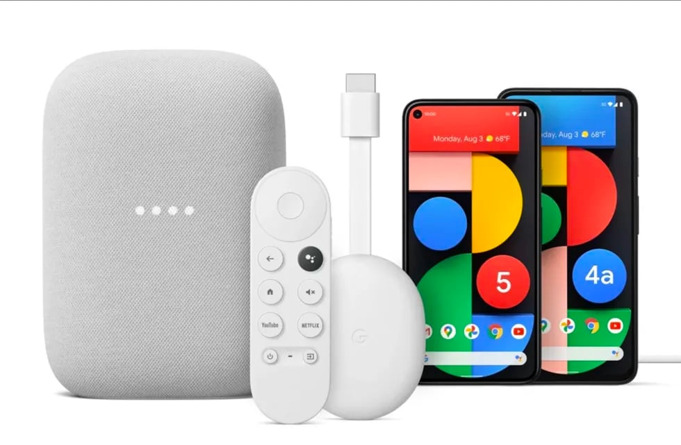 Google presentó nuevos servicios y dispositivos. Lanzó Google TV, Nest Audio y actualizó Chromecast.
