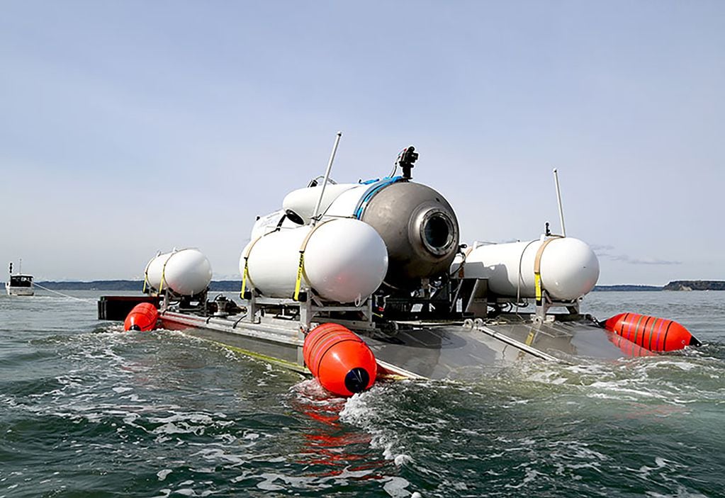 En búsqueda de Titan, el submarino desaparecido en el Atlántico. (DPA)
