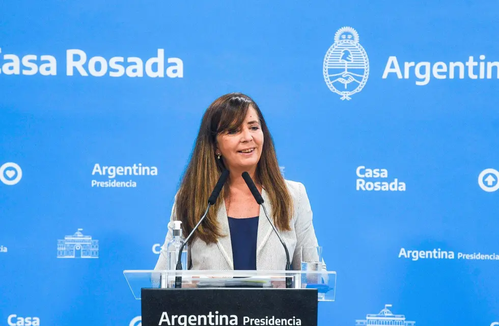 La protavoz del Gobierno nacional defendió las acciones que se llevan adelante en Rosario para el combate contra el narcotráfico. Foto Clarín.