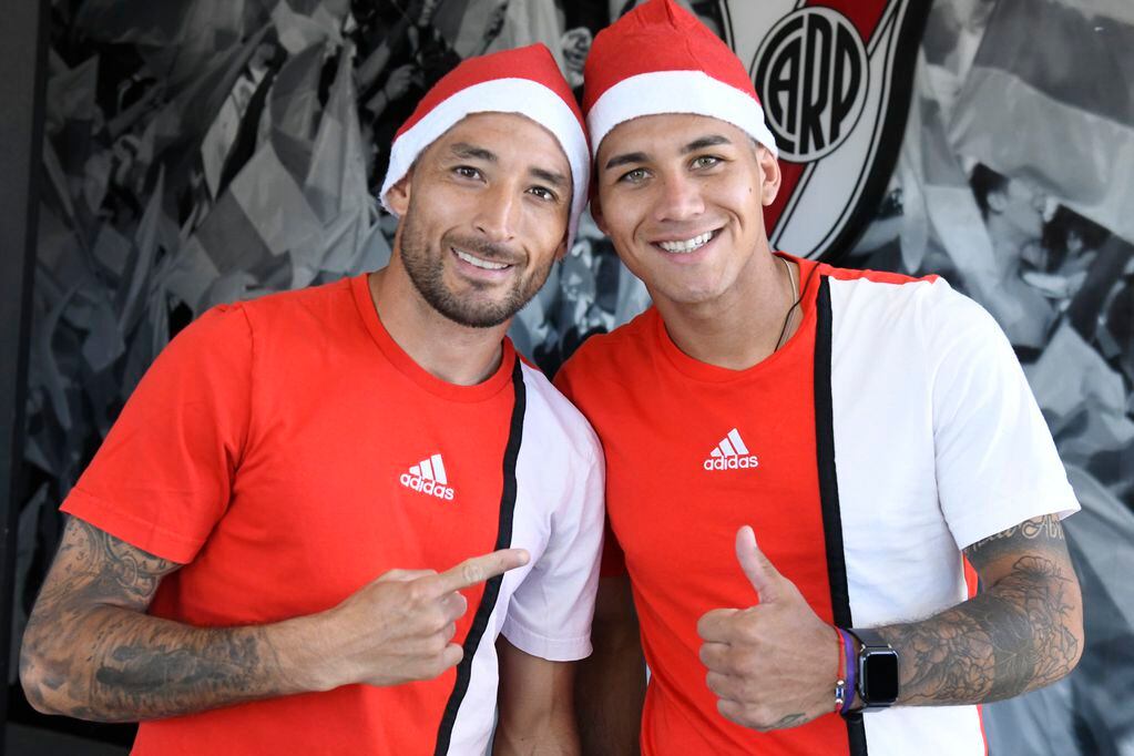 En una excelente iniciativa, River Plate, saludó a sus socios e hinchas por Navidad. / Gentileza.