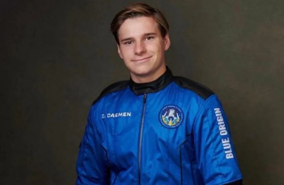 Oliver Daemen, el joven de 18 años que voló al espacio junto a Jeff Bezos (WEB)