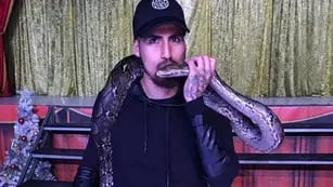 Junior Benítez serpiente