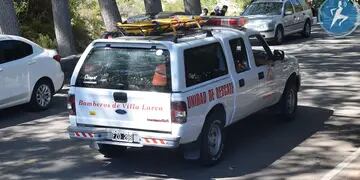 Bomberos rescataron a los jóvenes perdidos en Villa Larca, San Luis