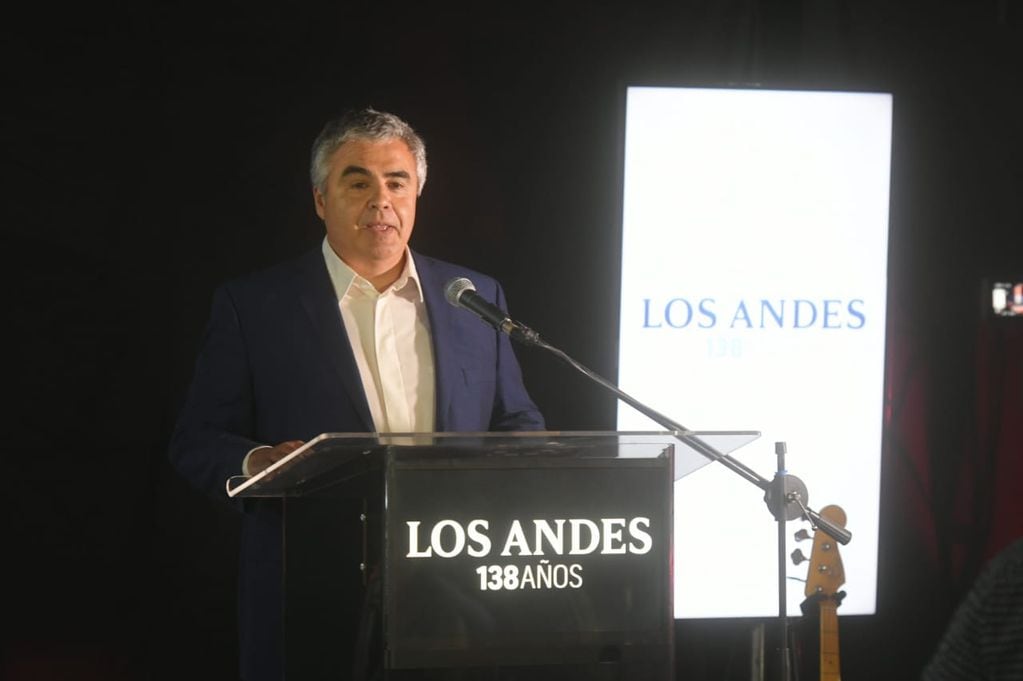 Raúl Pedone, editor general de Diario Los Andes. Foto: Ignacio Blanco / Los Andes