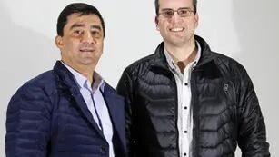 Mauricio Ibarra y Carlos Munisaga son dos de los máximos exponentes que presentó el uñaquismo para disputar el sillón de intendente de Rawson.