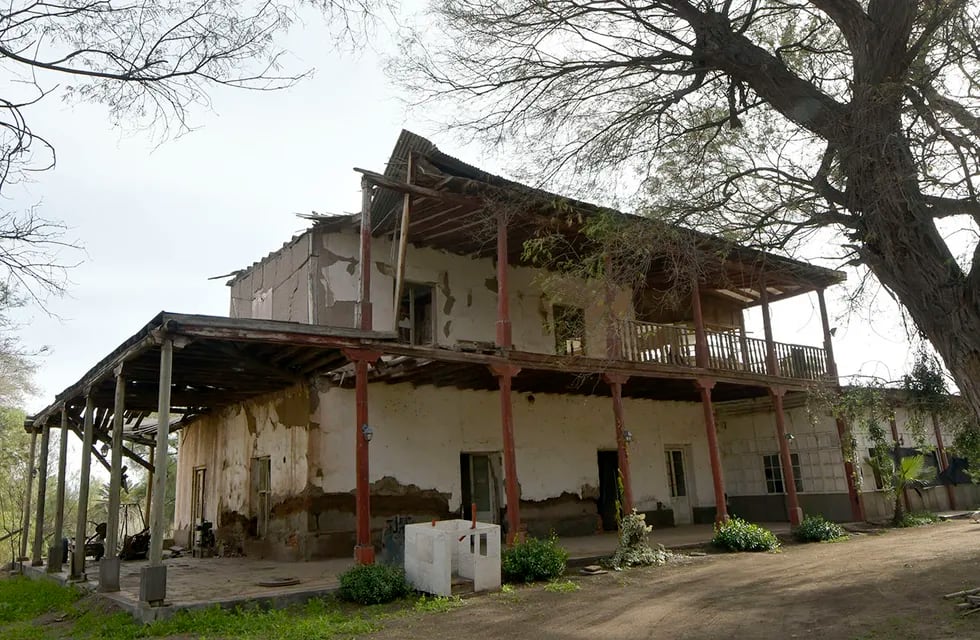Casa del Altillo, que perteneciera al gobernador Tiburcio Benegas. Foto : Orlando Pelichotti  / Los Andes
