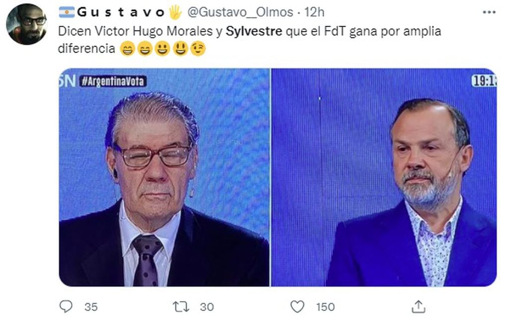 "En C5N": Víctor Hugo Morales y Gustavo Sylvestre fueron tendencia en las redes sociales - 