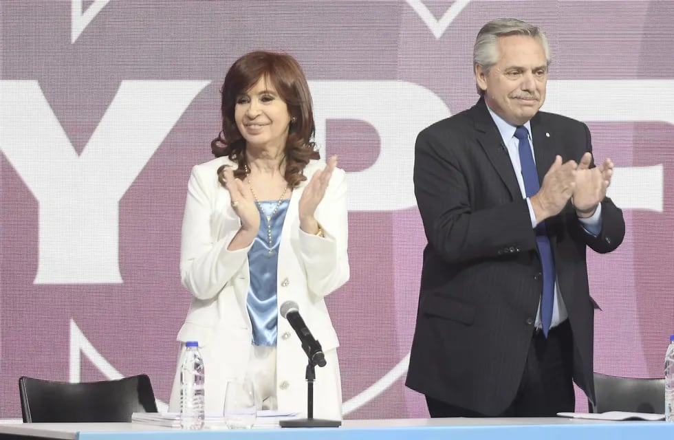 Cristina Kirchner y Alberto Fernández. Foto: Federico Lopez Claro