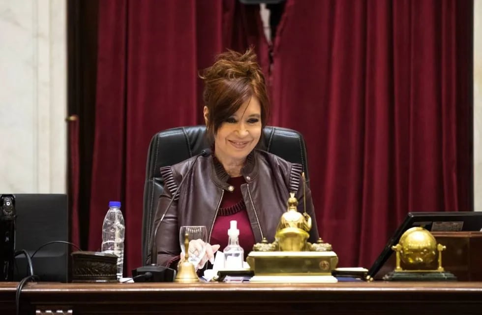 Cristina Kirchner en el Senado
