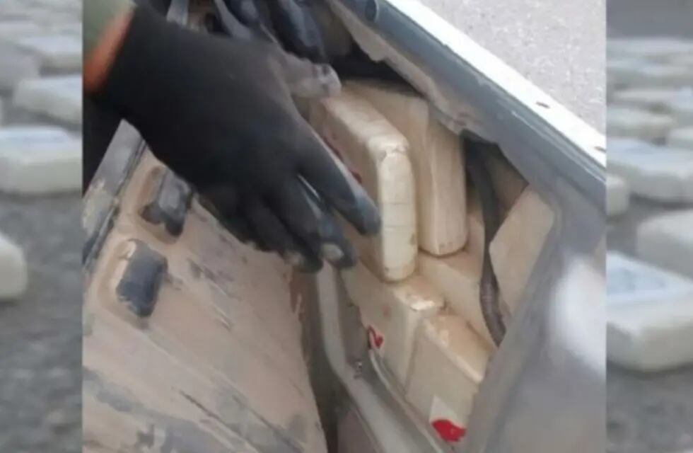 Decomisaron en Salta más de 100 kilos de cocaína traficados en un camión de cargas. Gentileza