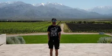 Valterri Bottas visitó Mendoza