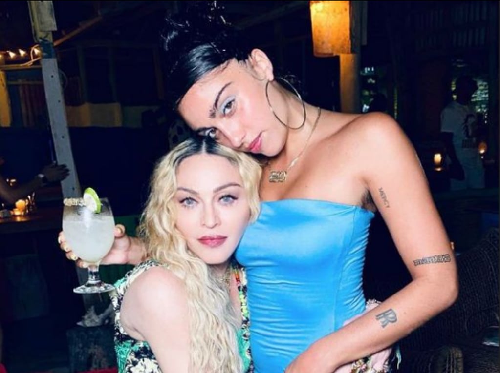 Madonna y su hija Lourdes