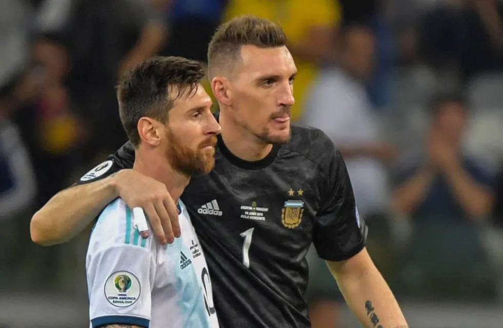 Lionel Messi y Franco Armani disputaron la Copa América 2019 en Brasil.