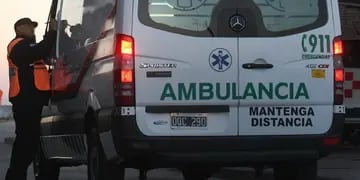 Ambulancia Servicio de Emergencias Coordinado. | Foto: Los Andes
