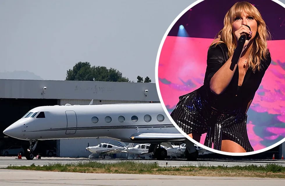 El avión privado de Taylor Swift.