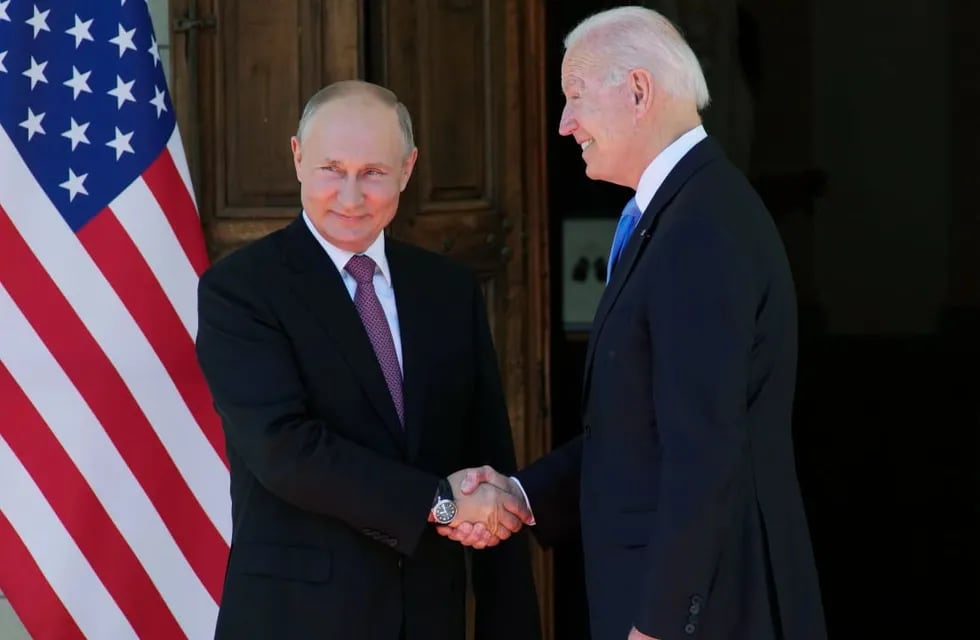 Vladimir Putin y Joe Biden, presidentes de Rusia y EE.UU. respectivamente.