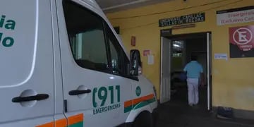 La víctima fue asistida en el hospital Lagomaggiore. Claudio Gutiérrez / Los Andes