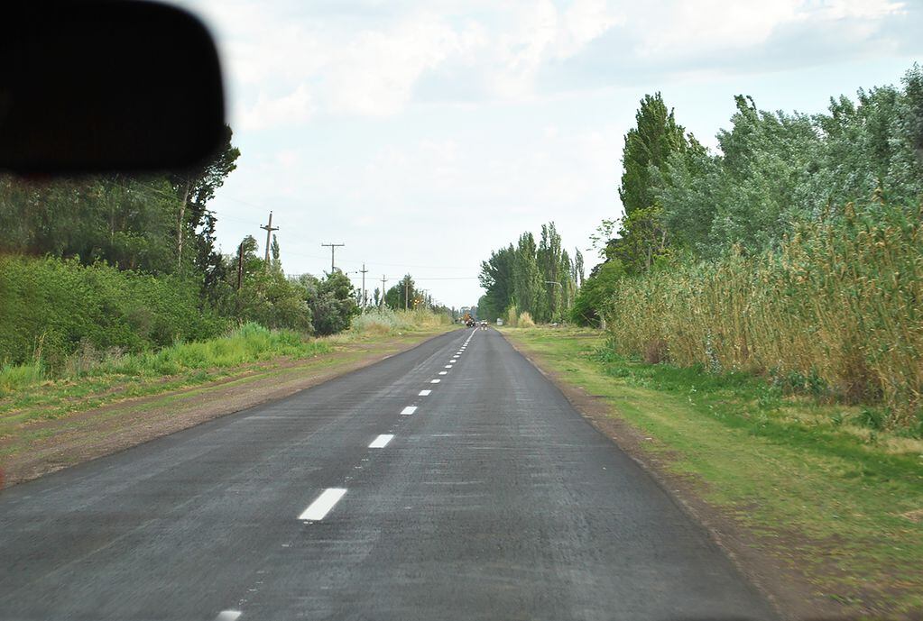 La Dirección Provincial de Vialidad pavimentó calles de General Alvear