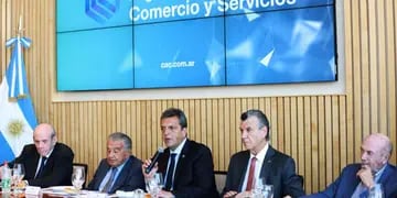 Sergio Massa participó de un encuentro con la Cámara Argentina de Comercio y Servicios (CAC)