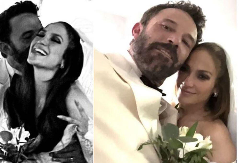 Jennifer Lopez y Ben Affleck se casaron en Las Vegas sin previo aviso.