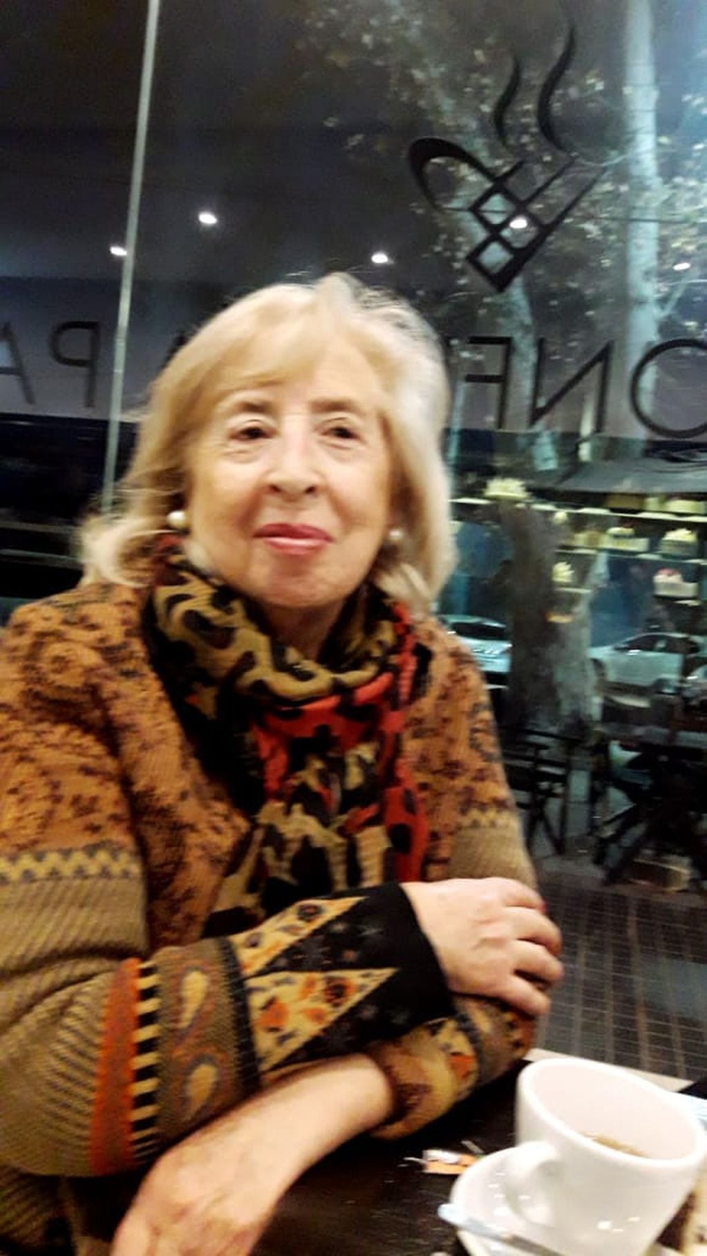 Marianella Cabrera Baeza, de 75 años, nació en Chile pero tiene nacionalidad argentina.