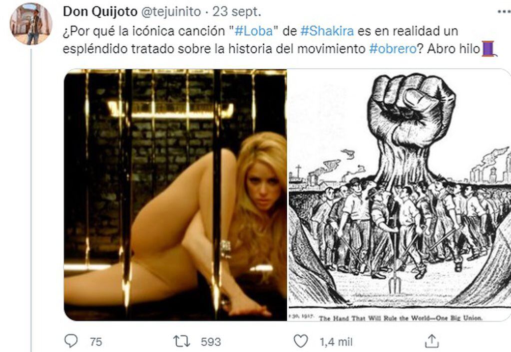 ¿"Loba" de Shakira es un manifiesto comunista? El hilo de Twitter que es furor - 