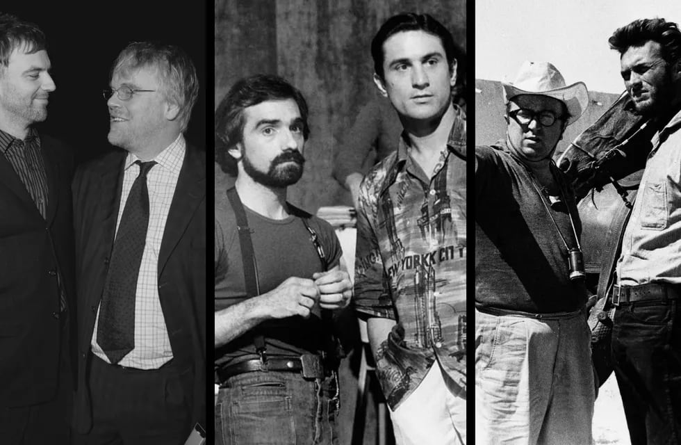 Anderson con Hoffman / Scorsese con De Niro / Leone con Eastwood