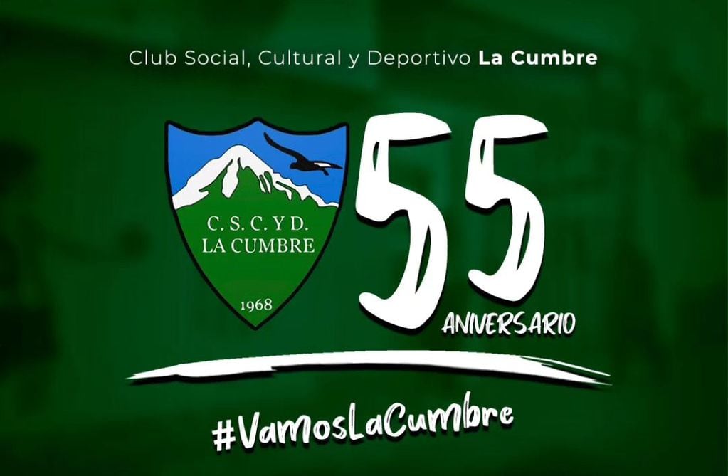 El Club La Cumbre está de fiesta, cumple 55 años. / Gentileza.