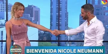 Nicole Neumann y el Pollo Álvarez