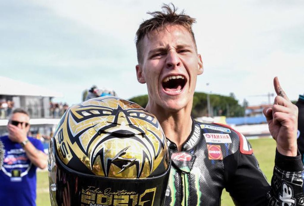 Quartararo: “Soñé desde chico ser campeón de MotoGP”