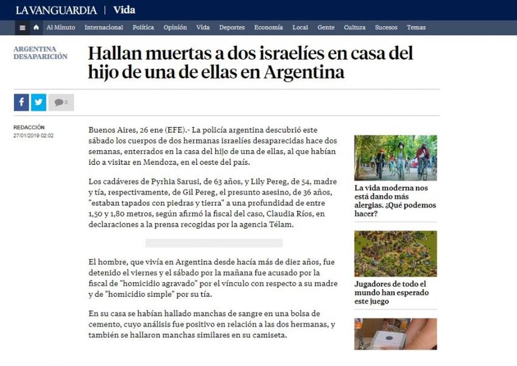 
    Captura / La Vanguardia de España
   
