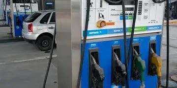 Aumento en los combustibles de  YPF