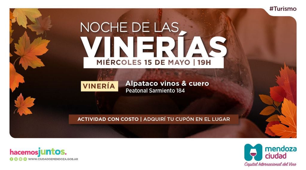 Actividades de la Capital Internacional del Vino en mayo.