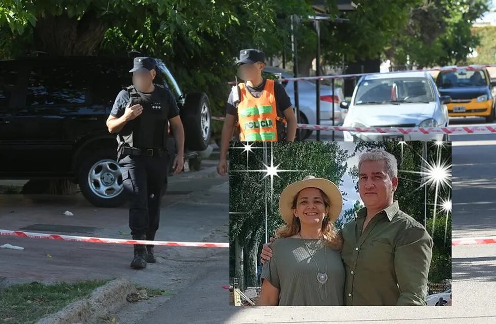 Sonia Garberoglio, la mujer asesinada en Maipú, y su esposo Juan Carlos Romero, ambos de 51 años. Ignacio Blanco / Los Andes