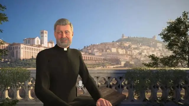 Padre Justin, un sacerdote virtual hecho con IA