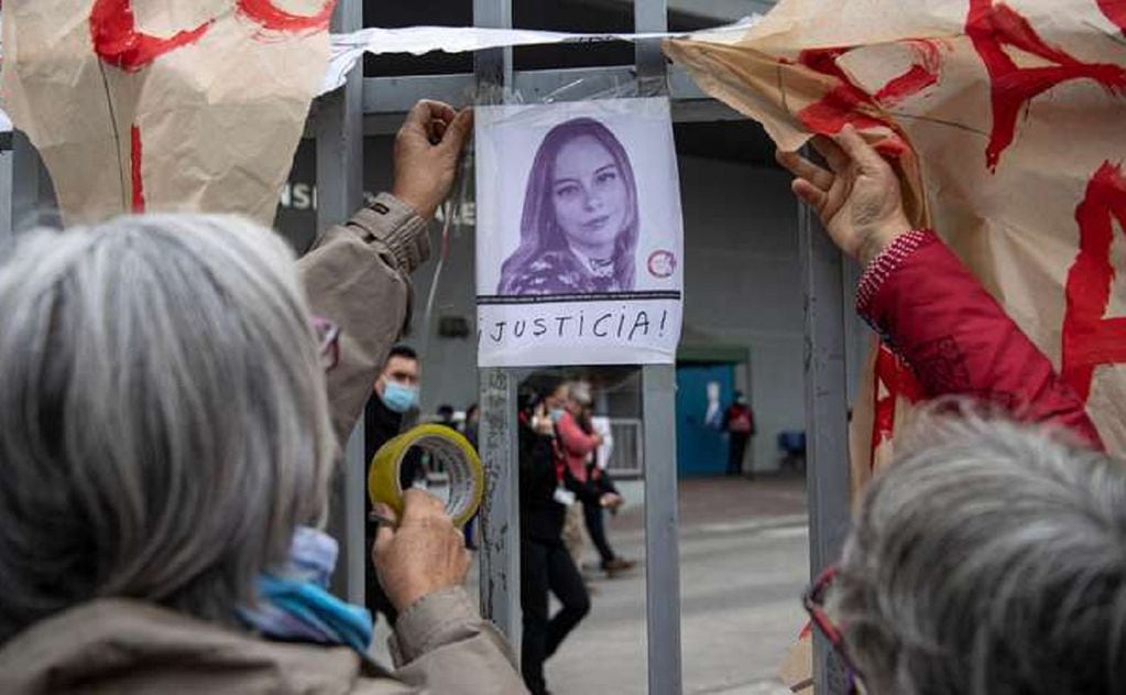 Pedidos de justicia por el ataque a la periodista Francisca Sandoval en Santiago de Chile (Gentileza)