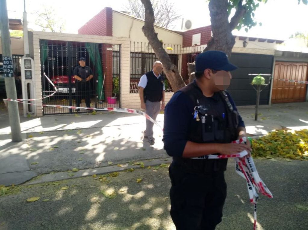 El homicidio del médico León Burela ocurrió en el barrio Kolton, Las Heras, en 2019 (Archivo / Los Andes)  