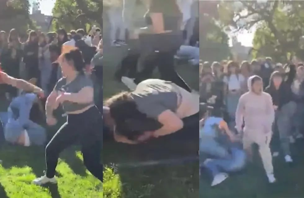 Los videos del enfrentamiento se volvieron virales en las redes sociales, mostrando escenas de caos, corridas y enfrentamientos tanto entre hombres como mujeres