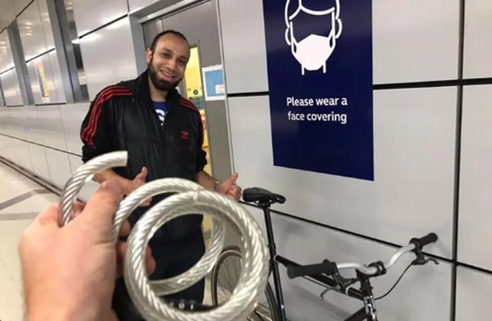 Abdul El-Gayar, el trabajador del metro de Londres que se enfrentó a un ladrón para evitar que robaran una bicicleta
