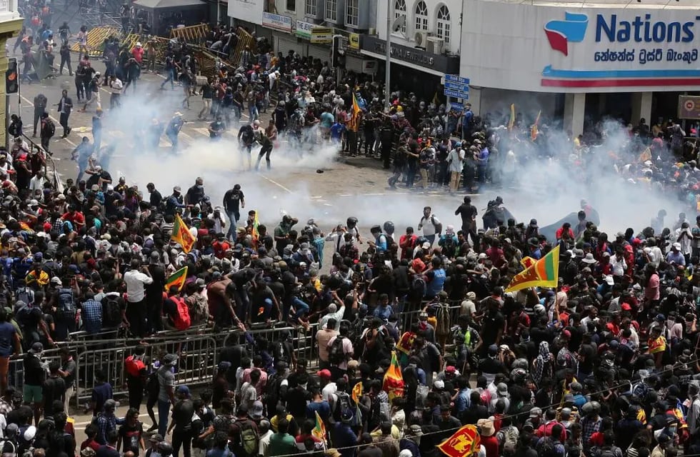 Sri Lanka. Protestas masivas para que renuncie el presidente.