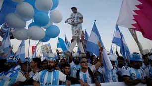 Hinchadas Argentinas en Qatar