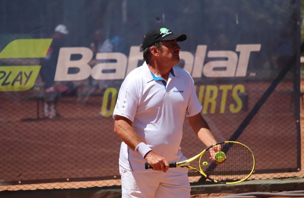 Fernando Trujillo, jugador y Director de los torneos ITF World Master Tour 400 y 700. / gentileza