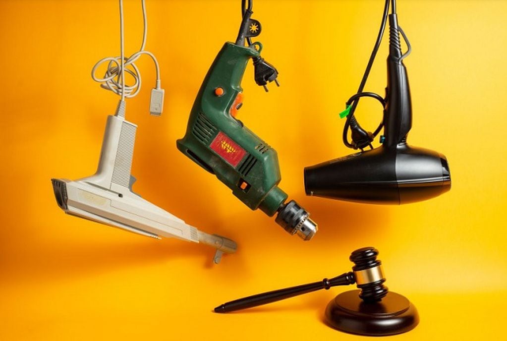 Los electrodomésticos y herramientas eléctricas forman parte de las RAEE.