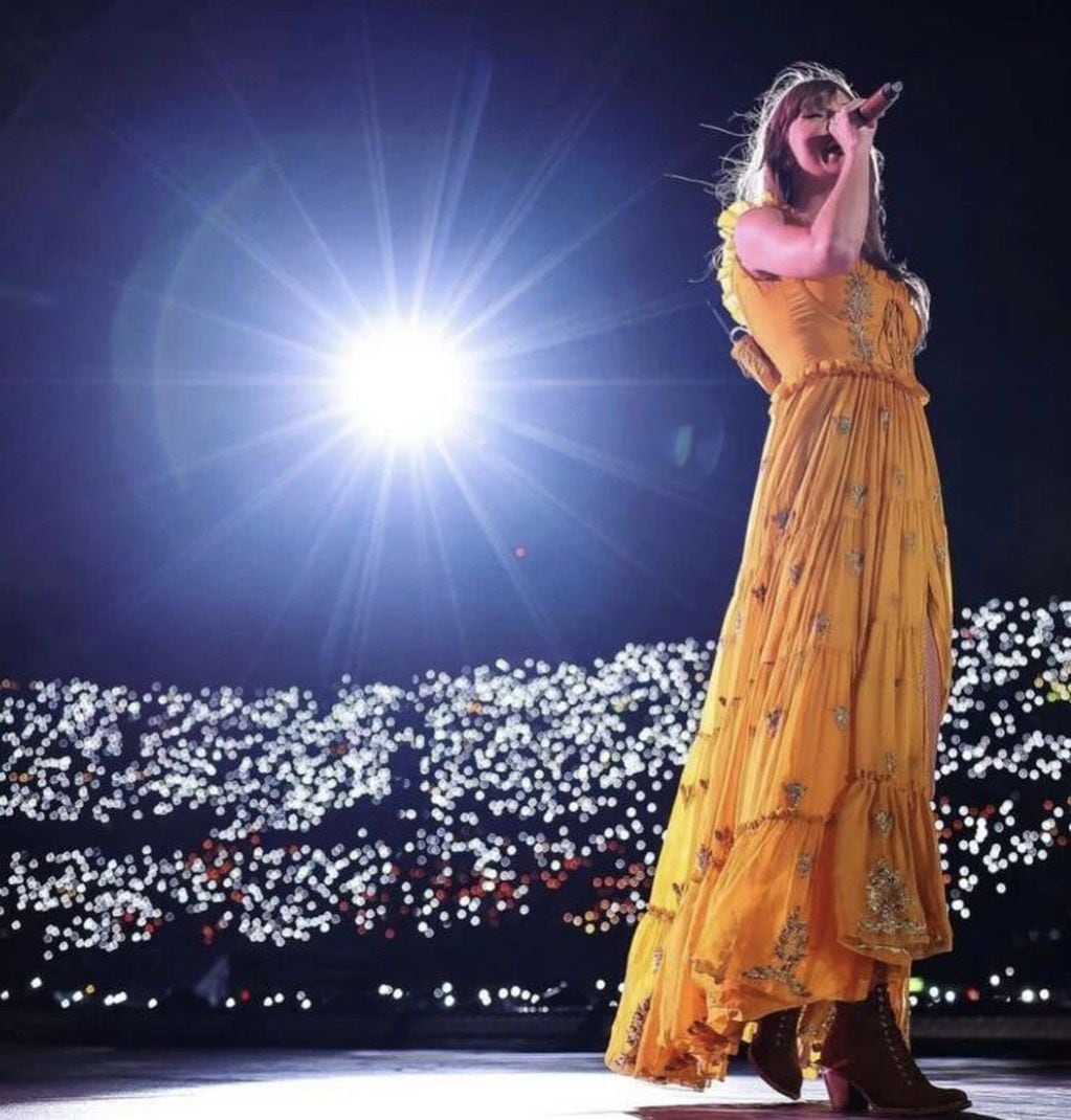 Taylor Swift en Buenos Aires.