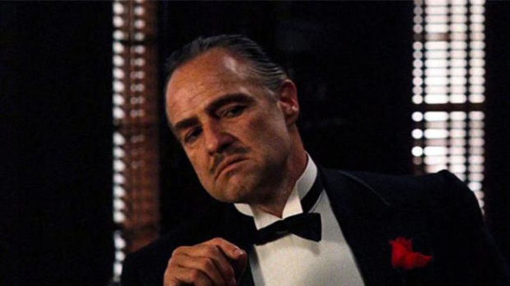 Marlon Brando como Vito Corleone en "El padrino" 